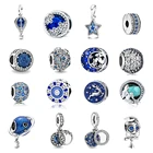 Бусины из серебра 925 пробы для браслетов Pandora