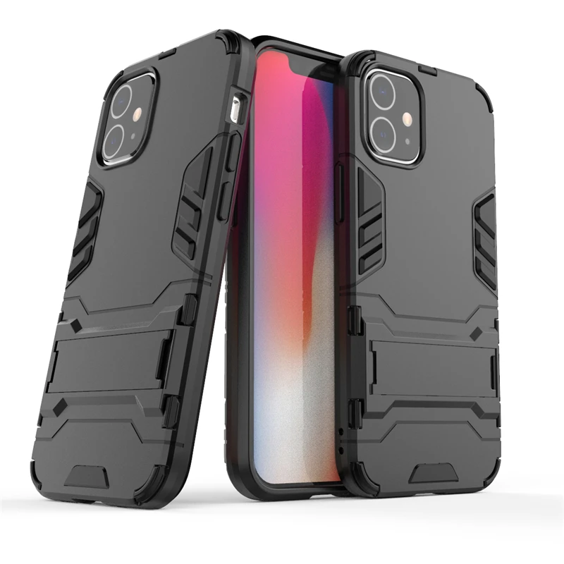 Чехол для iPhone 12 чехол Capas противоударный армированный Жесткий SE 2020 6 S 7 8 Plus iPhne Pro Max
