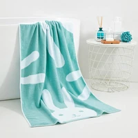 cusack 70x140 cm pure cotton cartoon men women bath towel for adults children bathroom 4 colors free shipping