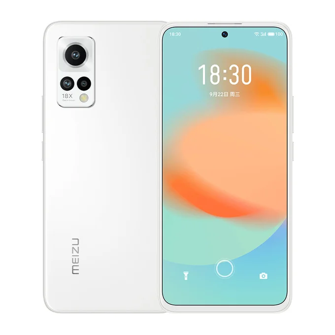 Мобильный телефон MEIZU 18X 5G Snapdragon 870 две SIM-карты 6 67 дюйма 120 Гц 8 ГБ/12 Гб ОЗУ 128 ГБ/256