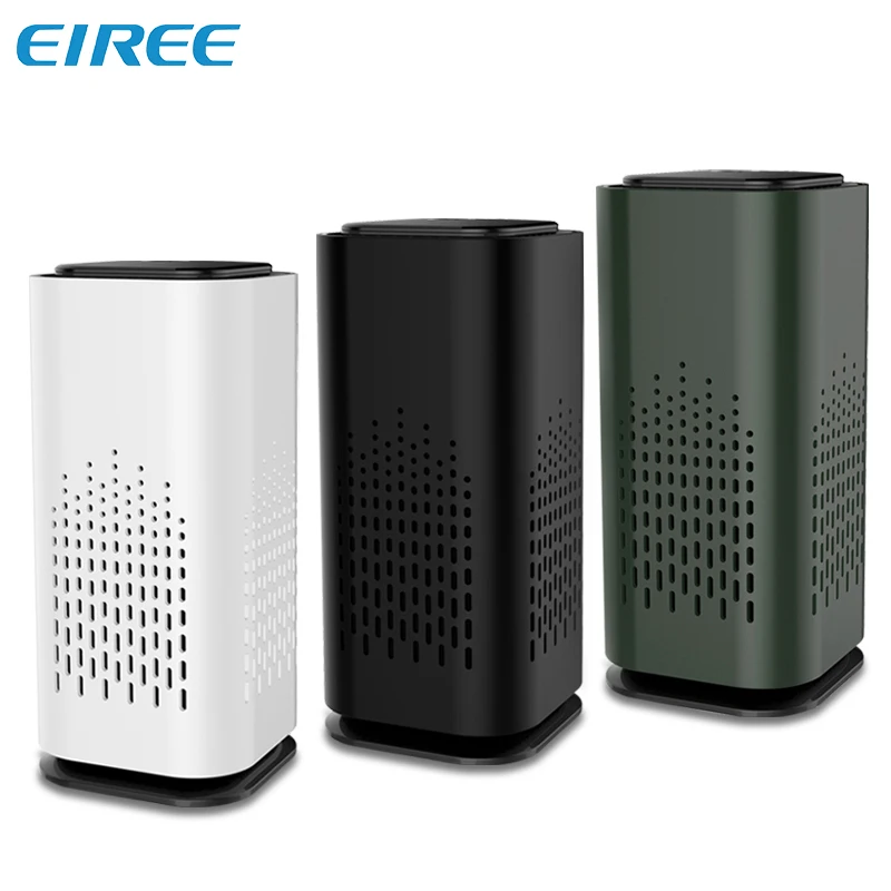 

Автомобильный очиститель воздуха EIREE, мини-очиститель воздуха с отрицательными ионами, USB, домашний автомобильный очиститель воздуха, удале...
