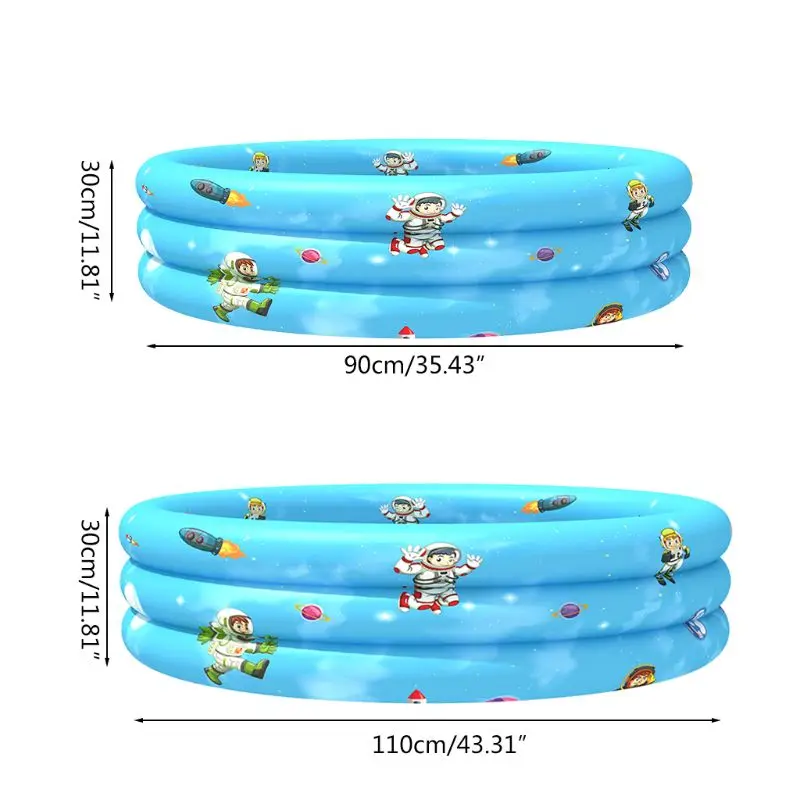 

Inflatable Kiddie Pool, Durable Kids Pool, Baby Pool XXUF