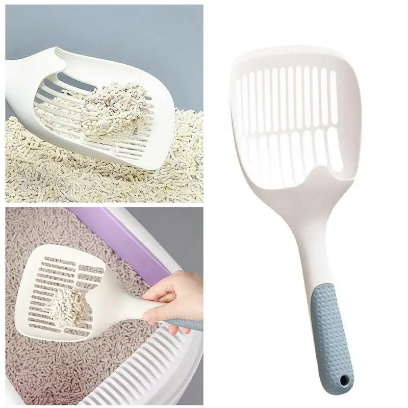 

PVC Plastic Durable High Quality Cat Litter Scoop Pet Poo Shovel Practical Pets Poop Scooper Cat Sand Cleaning Products for Cats