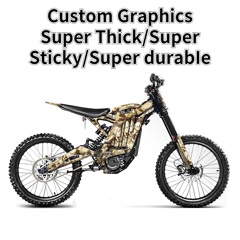 

For SURRON Custom Stickers Light Bee X Electric Off-road Bike Dirtbike Decorative Self-adhesive Moisture-proof Thick SUR-RON