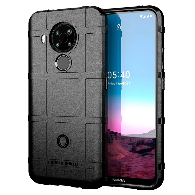 

Rugged Shield Silicone Case For NOKIA 1.4 2.2 2.3 2.4 3.1A 3.1C 3.2 3.4 3V 4.2 5.3 5.4 6.2 6.3 7.1 8.1 8.3 X3 X7 X71 9Pure View