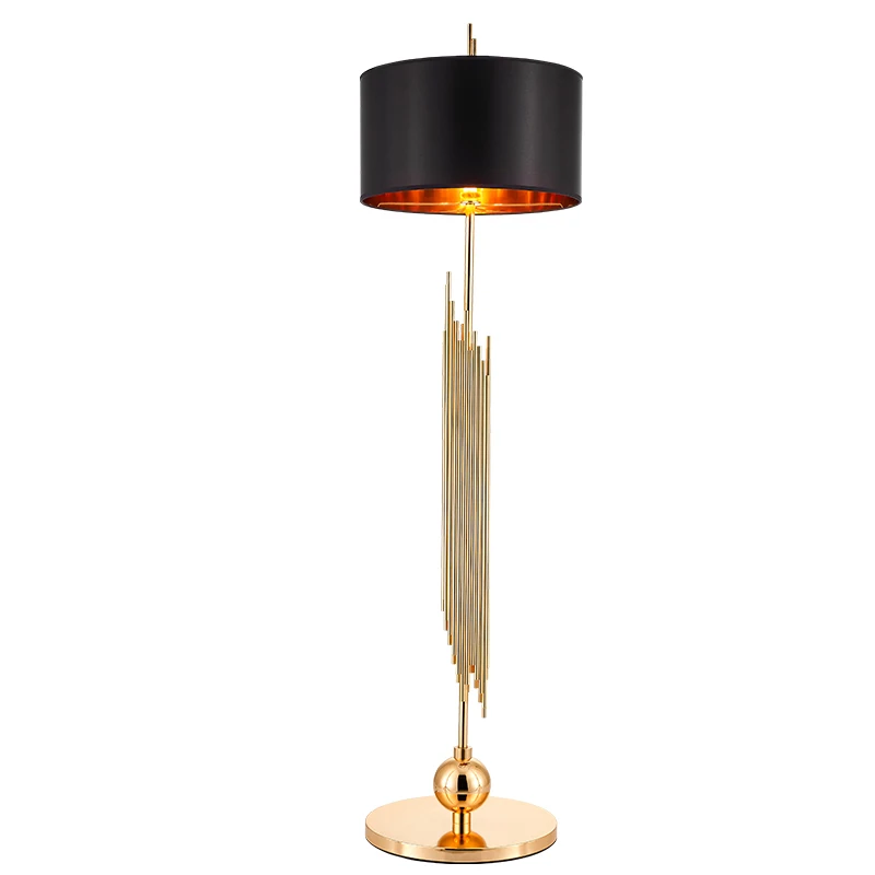 

Скандинавская Золотая Напольная Лампа в стиле пост-модерн, дизайнерский тканевый светильник для гостиной, креативный напольный светильник...