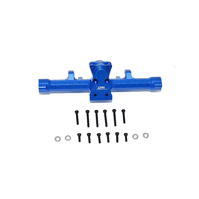 

Center Transmission Plate for AXIAL-1/24 4WD SCX24 DEADBOLT-AXI90081 Blue & Metal Rear Bridge Axle Differential Housing
