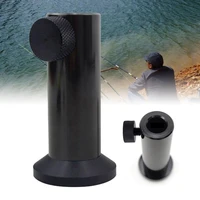 portable fishing rod support aluminum alloy sea pole bracket for angling fishing rod socket bracket easy installation for boat