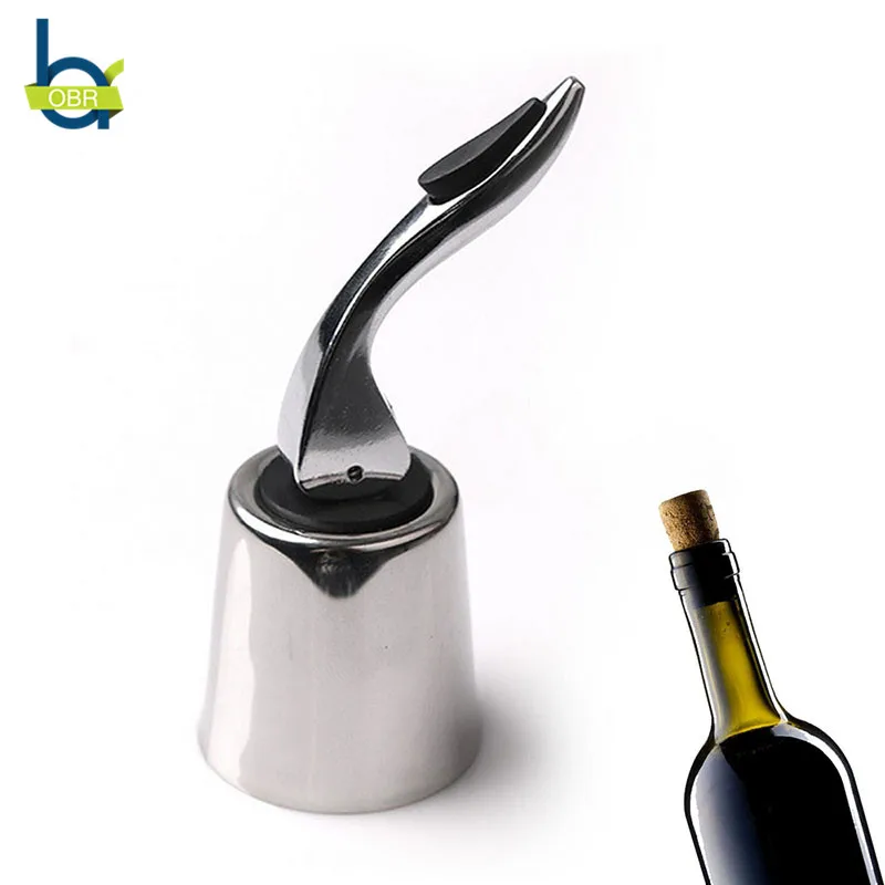 Пробка для винных бутылок OBR из нержавеющей стали с герметичной пробкой