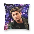 Наволочка Dean Winchester, домашний декор, сверхъестественные диванные подушки для ТВ-шоу, для гостиной, двусторонняя с принтом