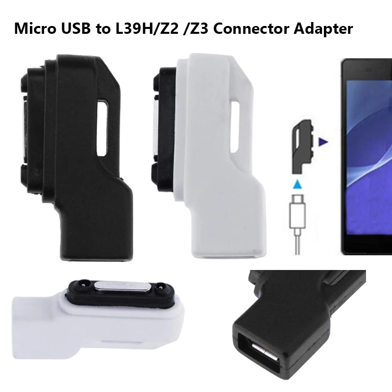 Новое поступление магнитный разъем Micro USB для L39H/Z2 /Z3 адаптер зарядного устройства