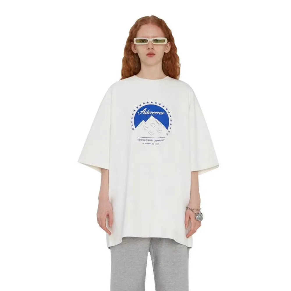

0.5kg Fabric Thick 1:1 Best Version Ader Error T-Shirt Men Women Couples Tees ADERERROR COMPANY Printed Men T Shirt