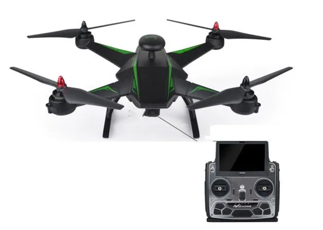 FPV Monitor Профессиональный RC136 бесщеточный двойной gps Радиоуправляемый квадрокоптер 1200 м авто слежение за мной wifi FPV/5,8G FPV RC гоночный Дрон с 1080P HD камерой - Цвет: FPV Monitor