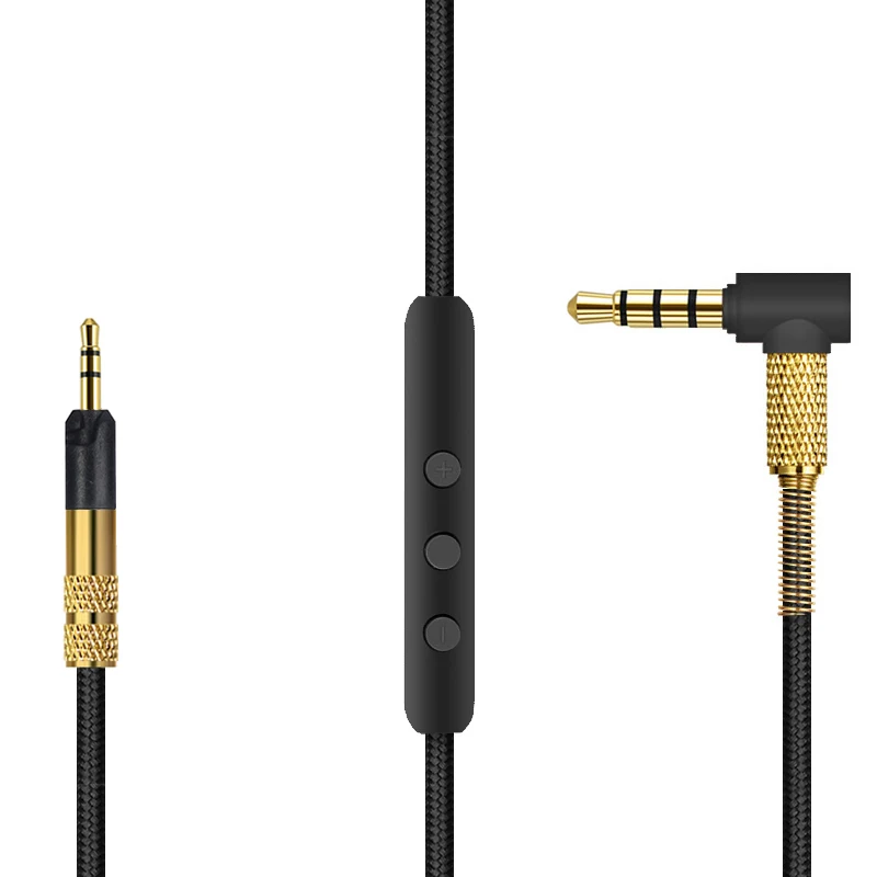 Аудио кабель для QC25 OE2 SoundTrue QC35 AE2 Наушники Замена шнур с микрофоном дистанционное