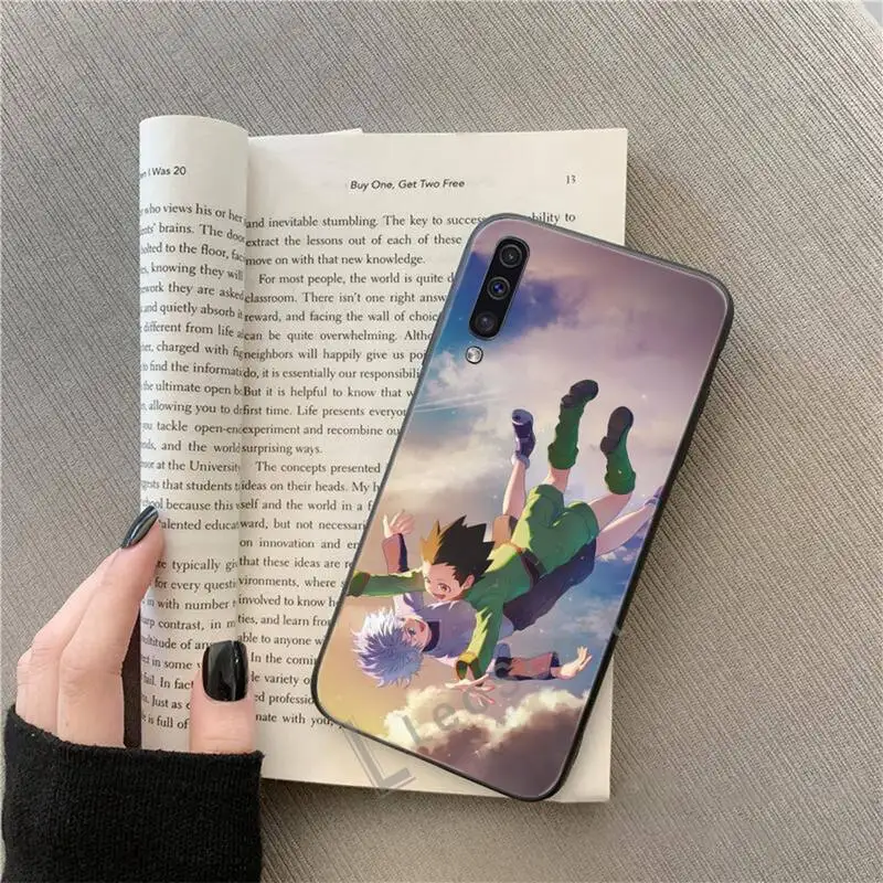 

Hunter Anime cartoon Phone Case For Samsung A40 A50 A51 A71 A20E A20S S8 S9 S10 S20 Plus note 20 ultra 4G 5G