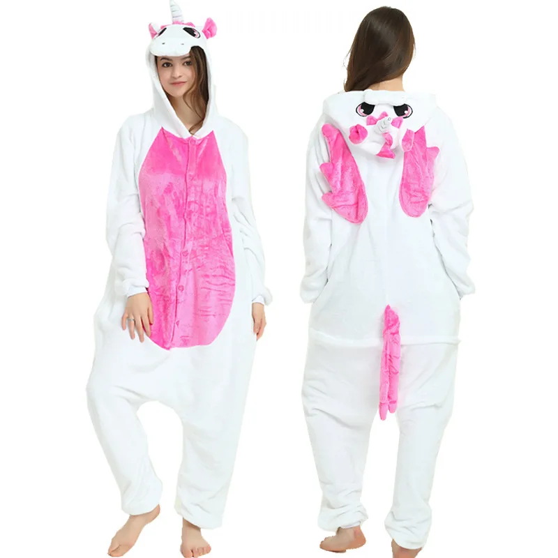 Кингуруми Акула Пикачу Onesie взрослых женщин животных пижамы набор фланелевые теплые мягкие пижамы зимний комбинезон пижамы Косплей