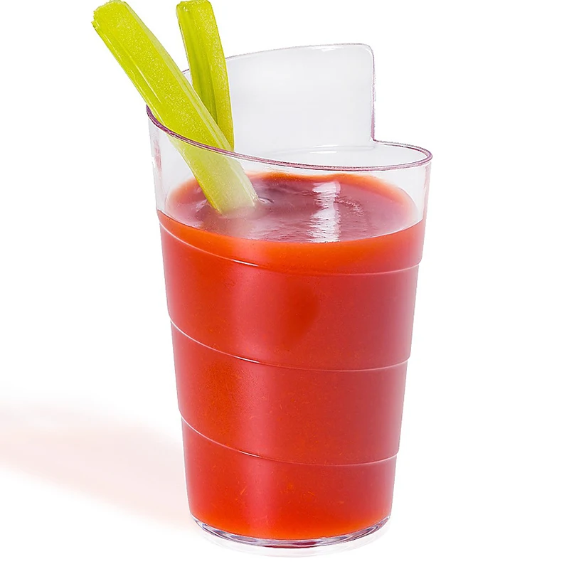 Акция товары вечерние одноразовая пластиковая посуда прозрачная мини