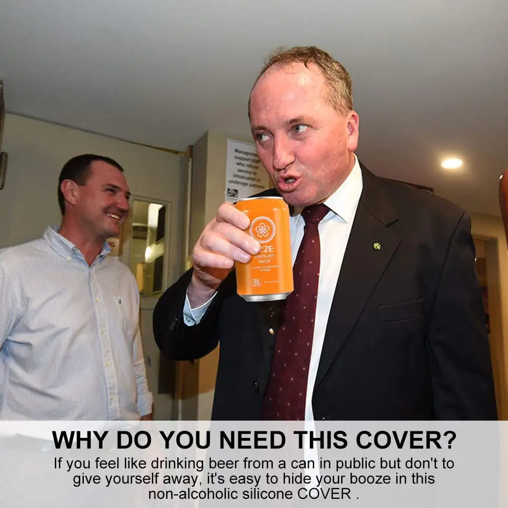Силиконовая бутылка для напитков Soda Sleeve Hide Beer Can Cover подходит мероприятий на