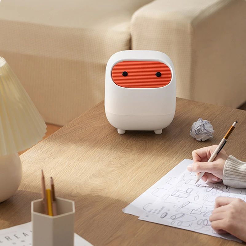 Настольная корзина для мусора XIAOMI Youpin мини-корзина бумаги прикроватный столик