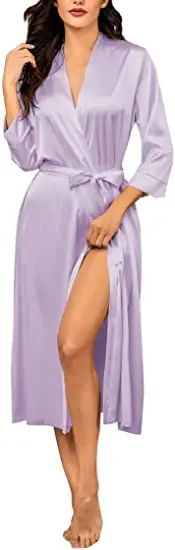 Новинка 2021 атласные шифоновые халаты женский халат для невесты Свадебный