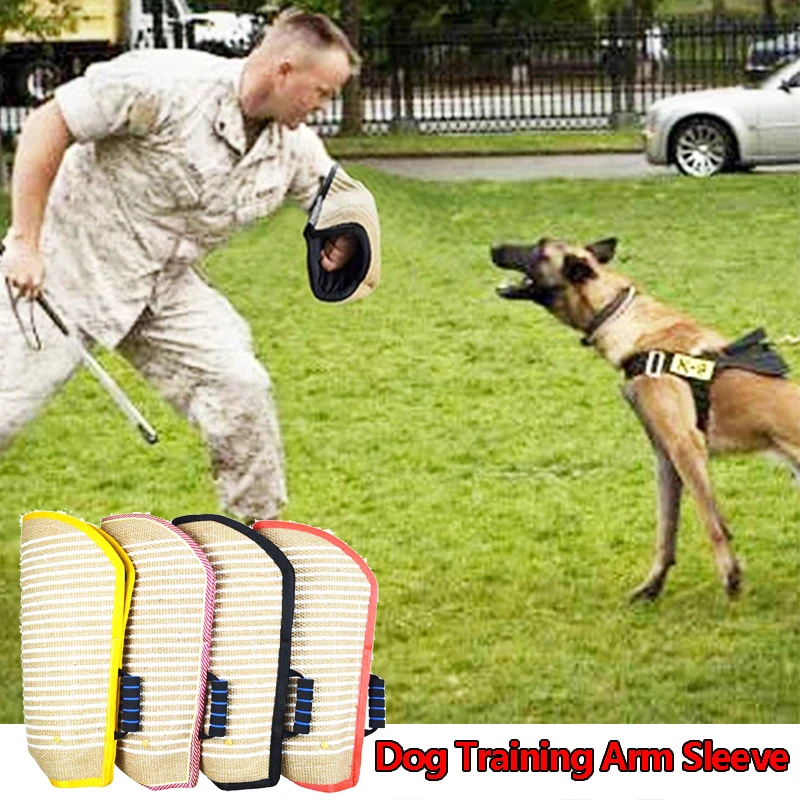

Утолщенные защитные рукава для дрессировки собак, для больших собак, пастушья, полиции, защита рук