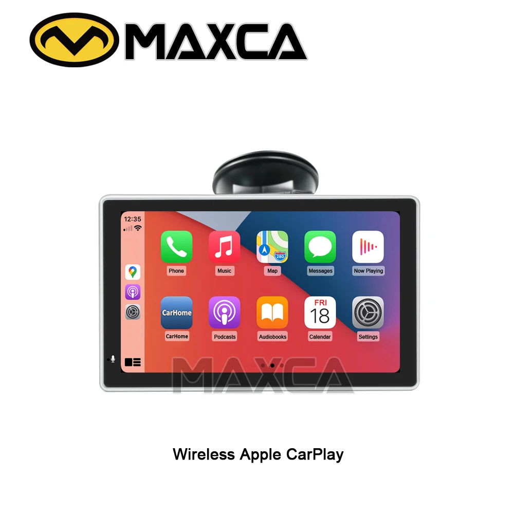 Новое поступление MAXCA XPlay II 7-дюймовый портативный беспроводной Android авто Apple Carplay