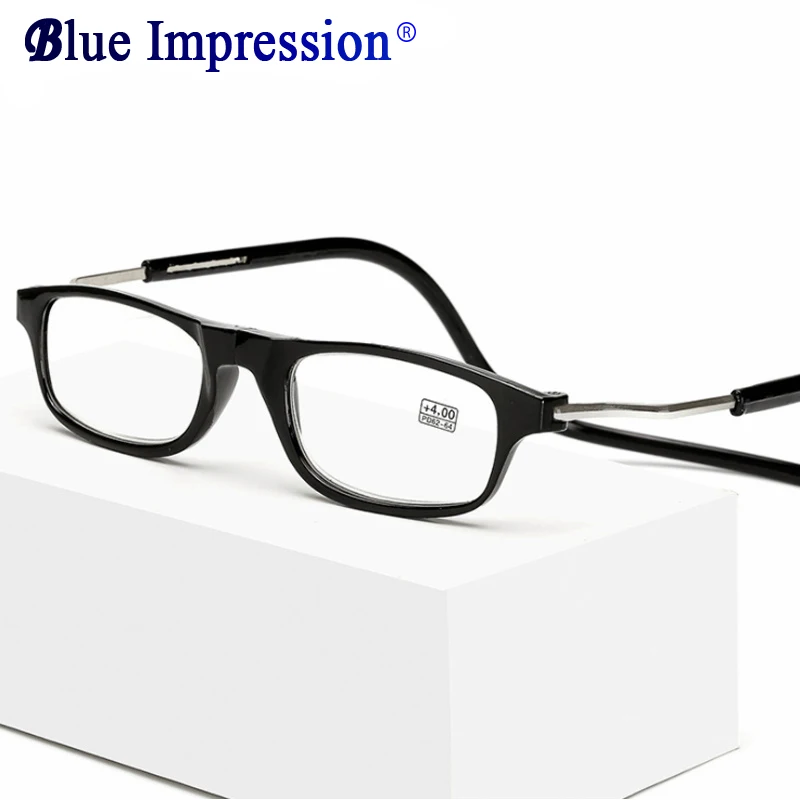 

NEW ARRIVAL Magnet Reading glasses for Men Women presbyopia glasses can hang neck folding Magnetic glasses to prevent presbyopia