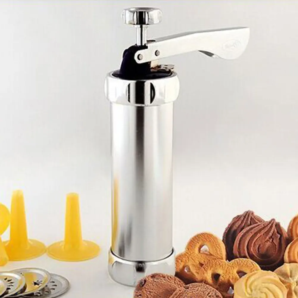 4 насадки для глазировки Легкая очистка пресс печенья инструмент выпечки макарон