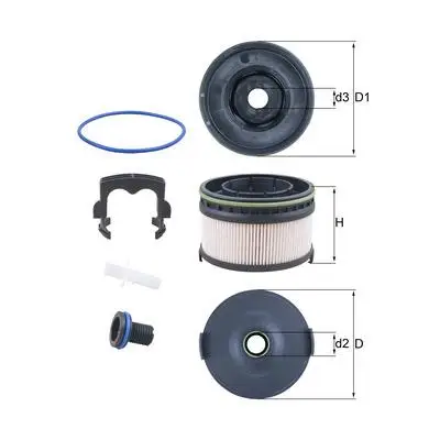 

DIESEL OIL FILTER 18 C-SERIES (W205-S205) E-SERIES (W213-S213) VITO