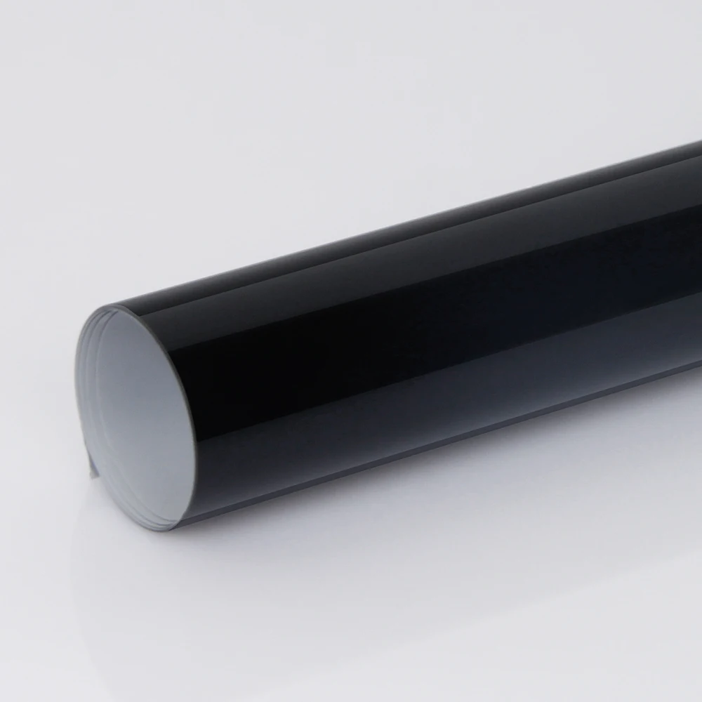 SUNICE 1.52X14M High Glossy TPU PPF Black Car Tint Sticker Auto Body Vinyl Wrapper Self-healing - Heat Repaired Anti Yellow |
