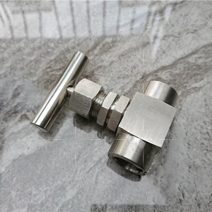 Прямой игольчатый клапан BSP с ручкой, 18 