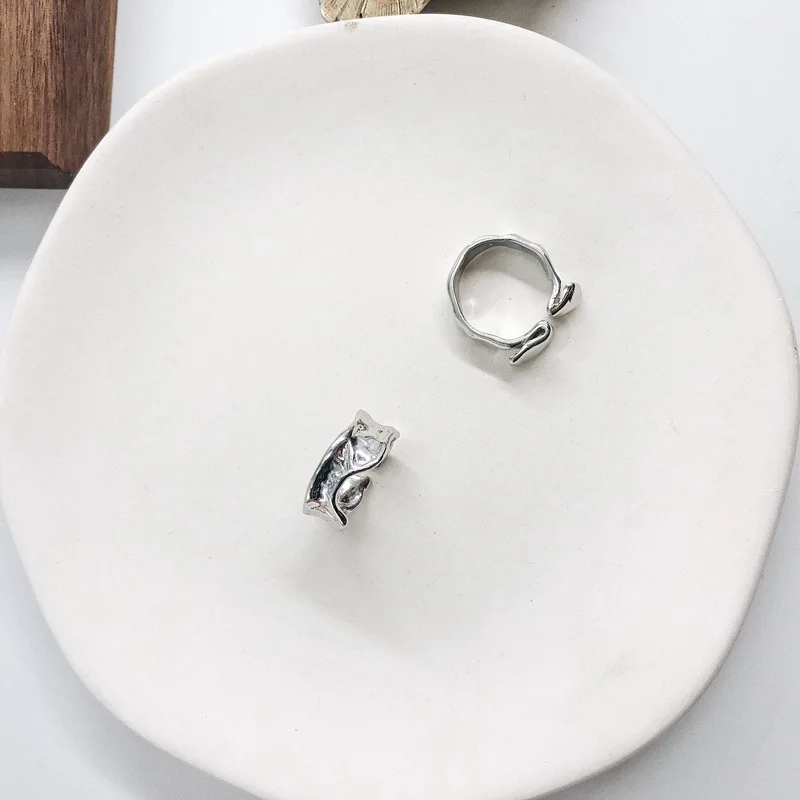 Новое прозрачное геометрическое Несимметричное складное металлическое