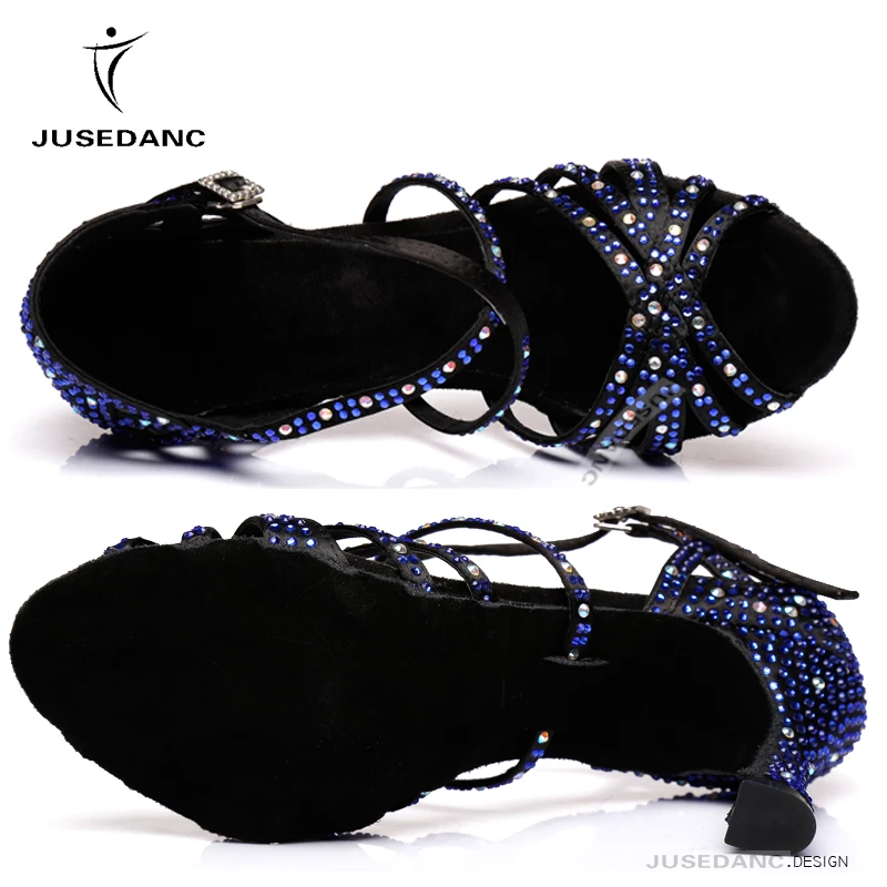 Танцевальная обувь для девушек джазовая танцевальные сандалии туфли на каблуке