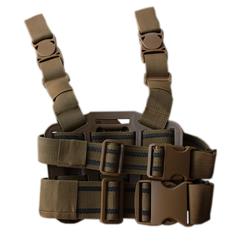 

pistolFS Brand Glock 17 Pistol Tactical pistol Holster ( Panel +Holster +Mag Flashlight Pouch +Belt Loop )