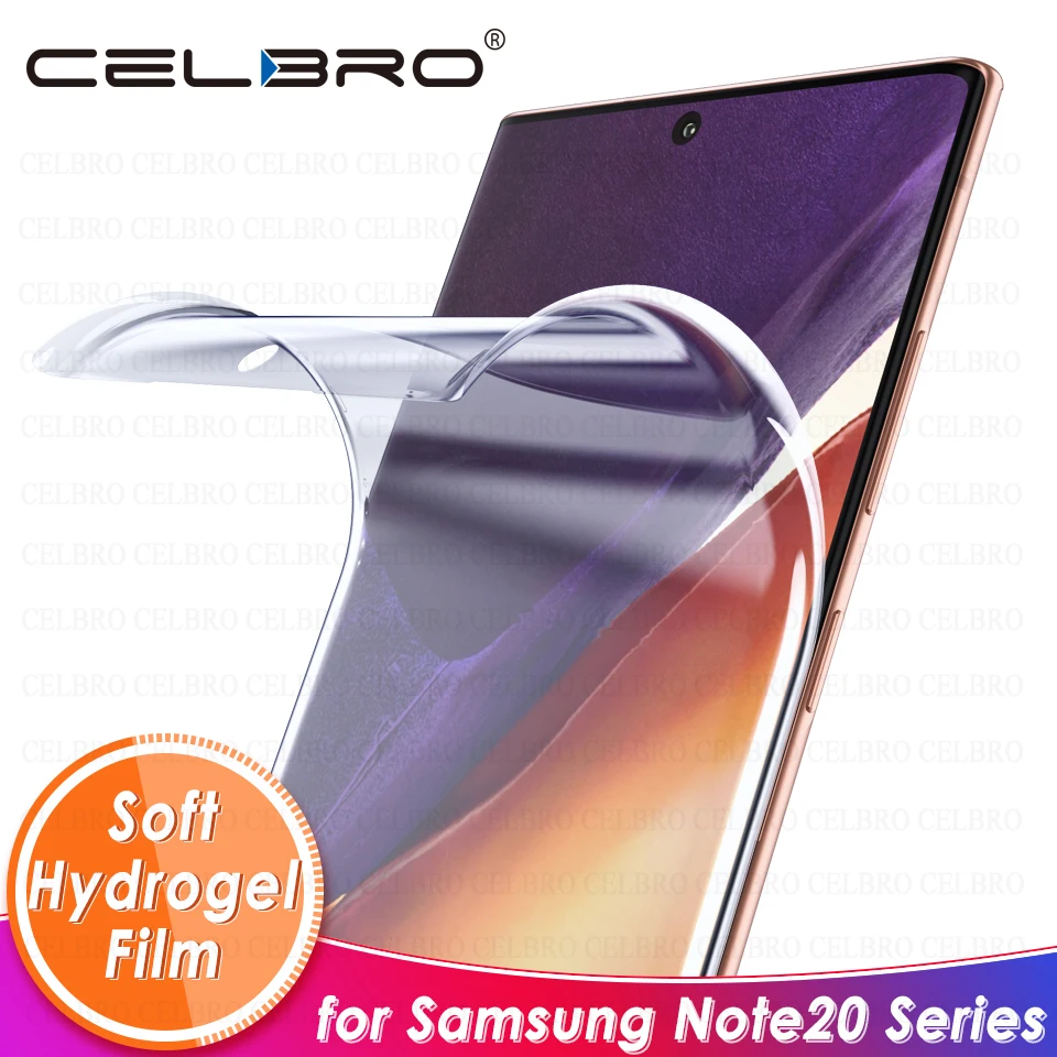 Гидрогелевая пленка для Samsung Galaxy Note 20 Ультра Защитная экрана мягкая не стеклянная