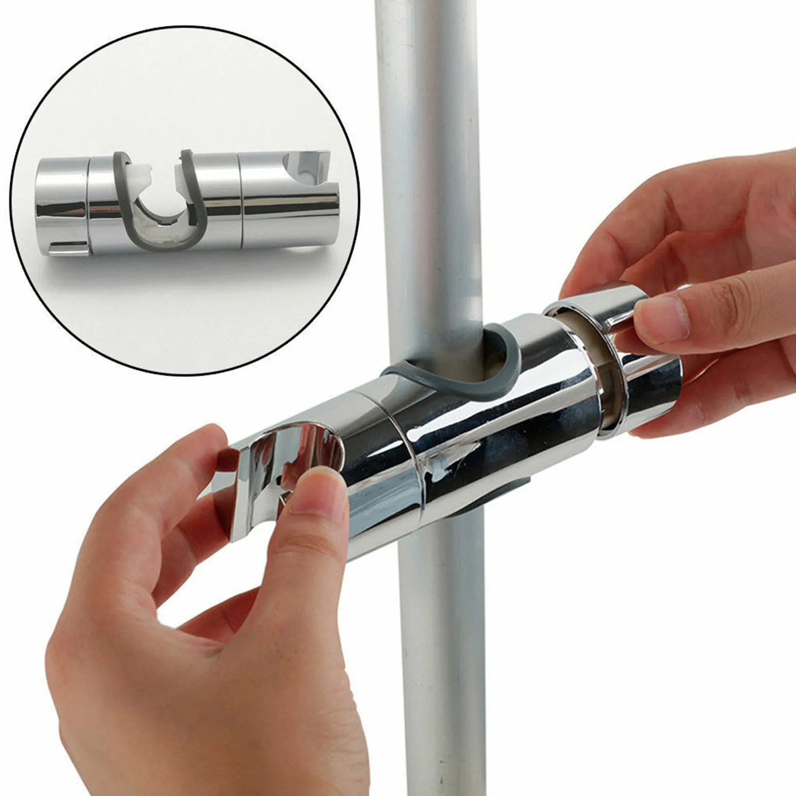 Ползунок держатель для душевой головки кронштейн регулируемый ползунок на