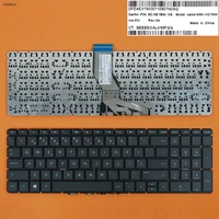 po portuguese layout new replacement laptop notebook keyboard for hp pavilion 15 bs black without frame small enter