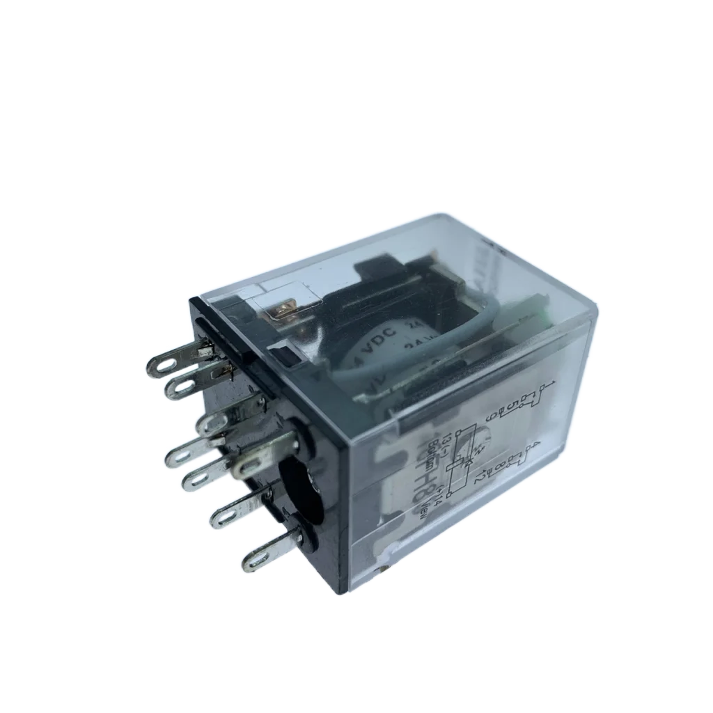 Промежуточное электромагнитное реле HH52PL 8 контактов 10A серебряный контакт 12 В 24 в