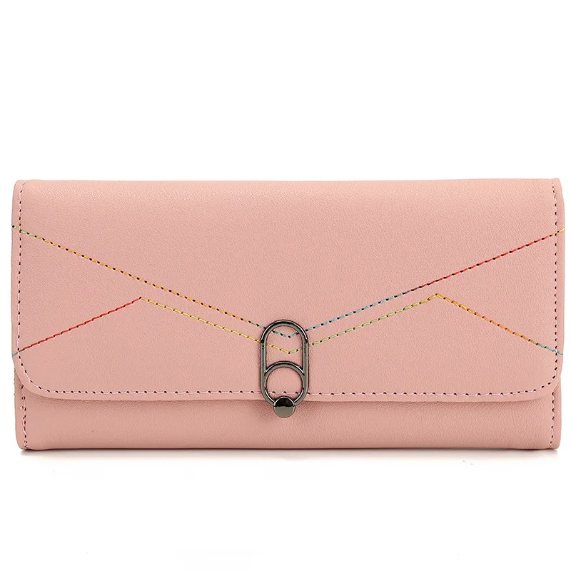 Зеркальный Солнечный Женский Длинный кошелек из искусственной кожи Модный