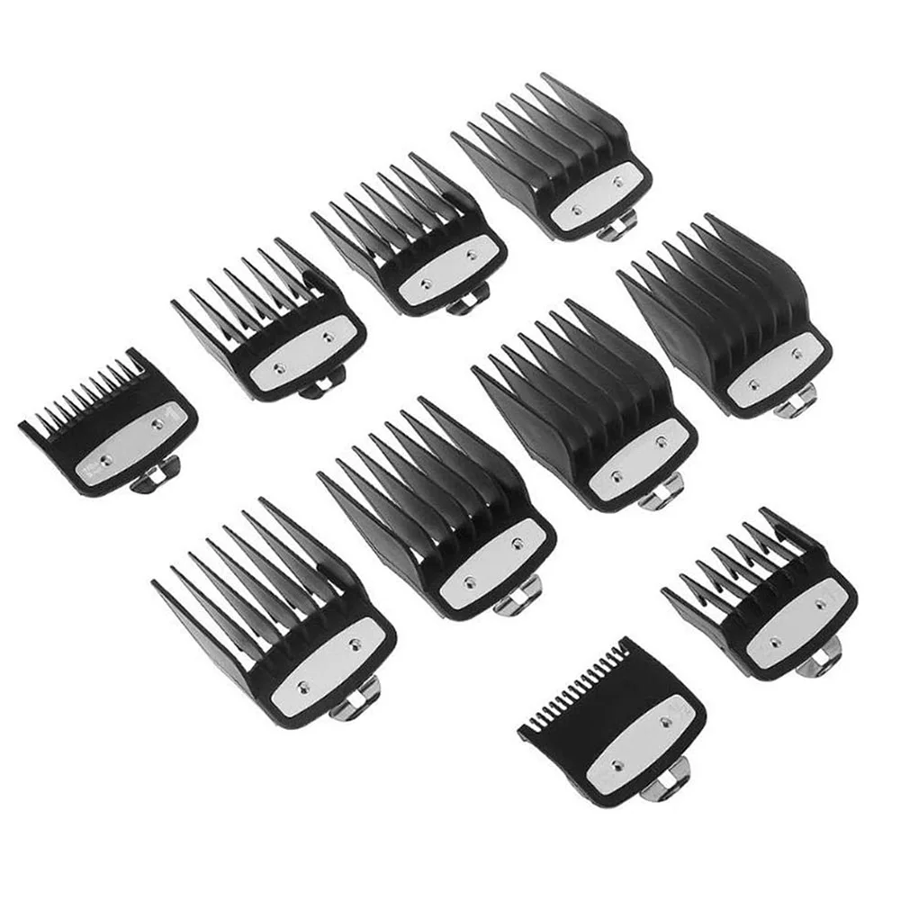 

10Pcs Hair Clipper HaircutGuide Combs Replacement Cutting Tools Hair Clipper Comb Universal Hair Clipper Limits Comb Guide