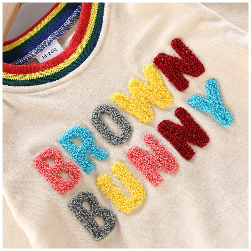 Пижама для мальчиков и девочек зимняя с круглым вырезом длинными рукавами От 1 до