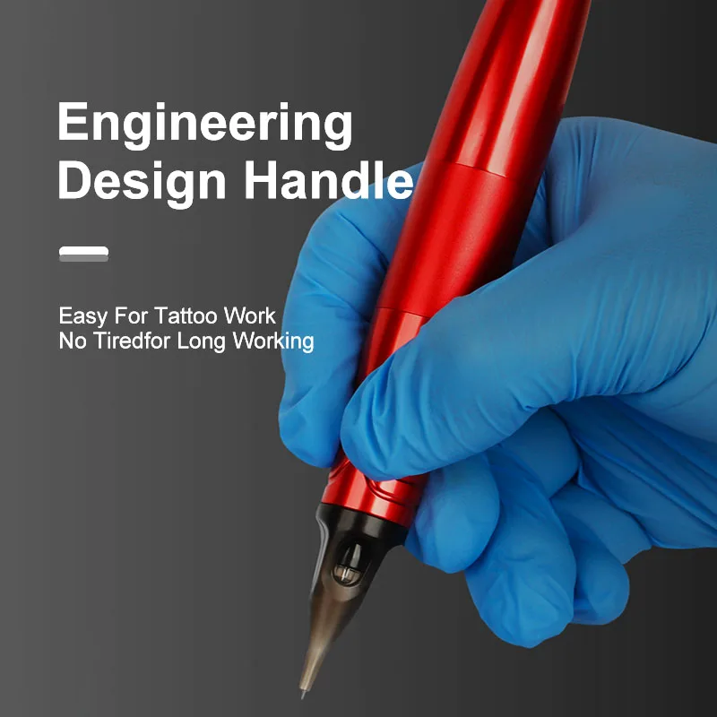 Тату машинка PMU с мотором без сердечника Вращающаяся ручка RCA интерфейсом два