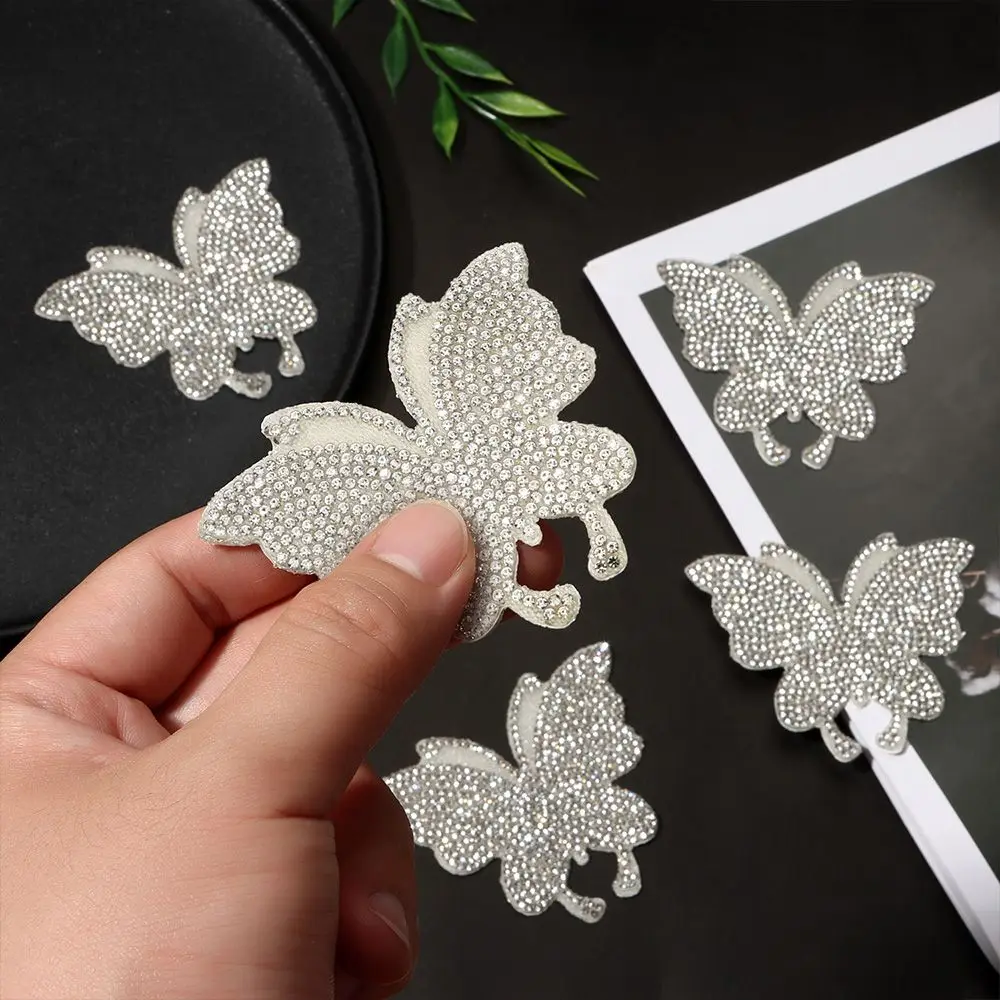 DIY Bling Стразы Переводные картинки с бабочками клейкие бабочки автомобильные