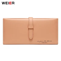 luxury long clutch wallets women many departmants female wallets ladies soft pu leather purses card holder carteras brand design