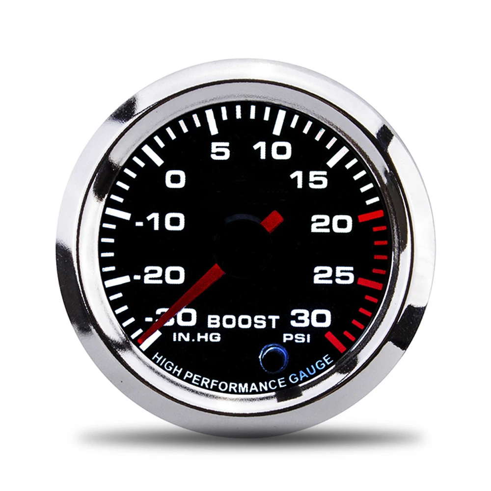 2 &quot52 мм Boost Gauge Booster Meter автомобильный инструмент модификации 7 цветов светильник