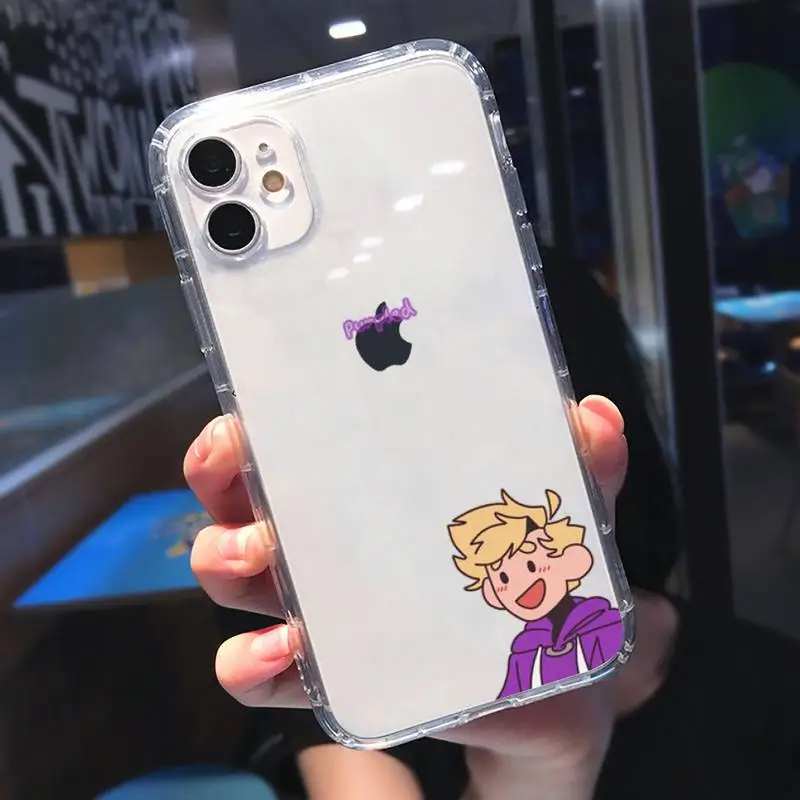 

Dream Smp Phone Case Transparent for Clear iPhone 11 12 mini pro XS 8 7 MAX Plus X XR