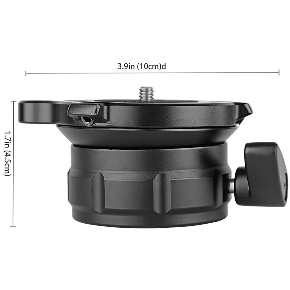 

1pcs For DSLR Hemisphere Base Tripod Monopod Head Leveling Base Level Horizontal LB-60 Hemispheric Aerial Photography Camera