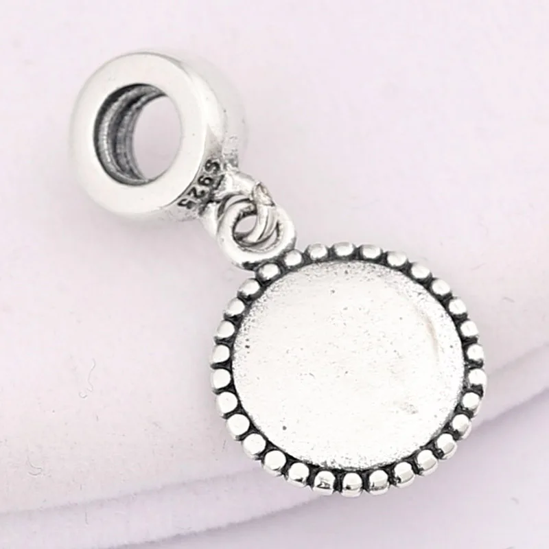 Подвеска-бусина из серебра 925 пробы с черной и красной эмалью | Бусины