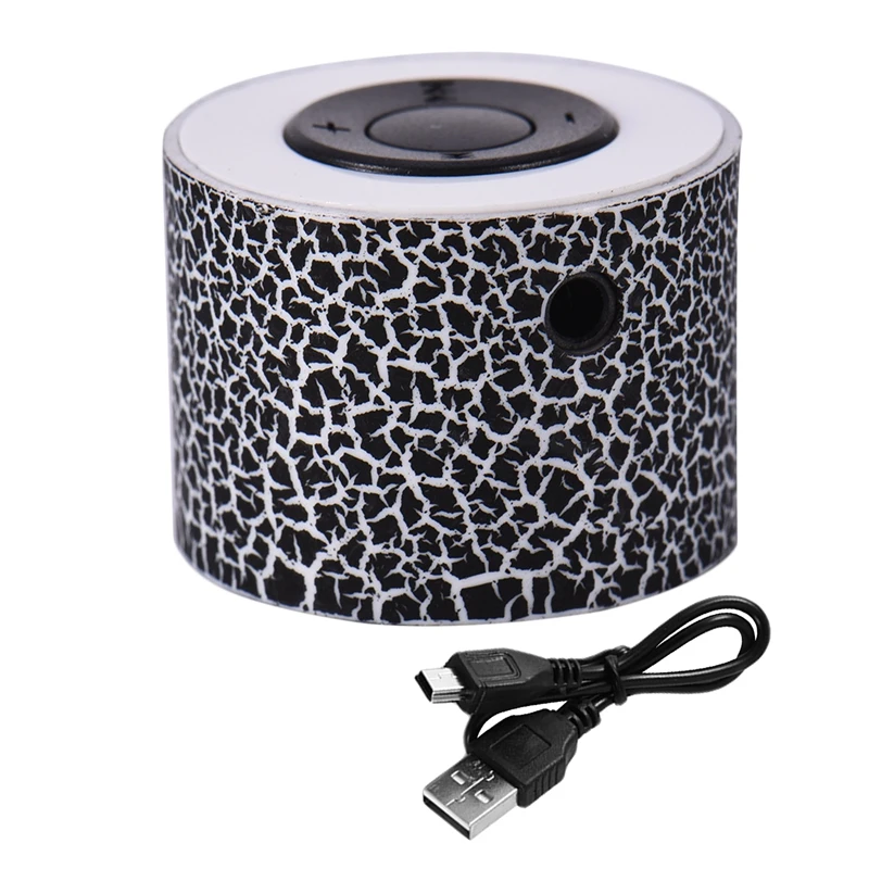 Портативный мини стерео динамик маленький громкий ручной микрофон TF SD карта