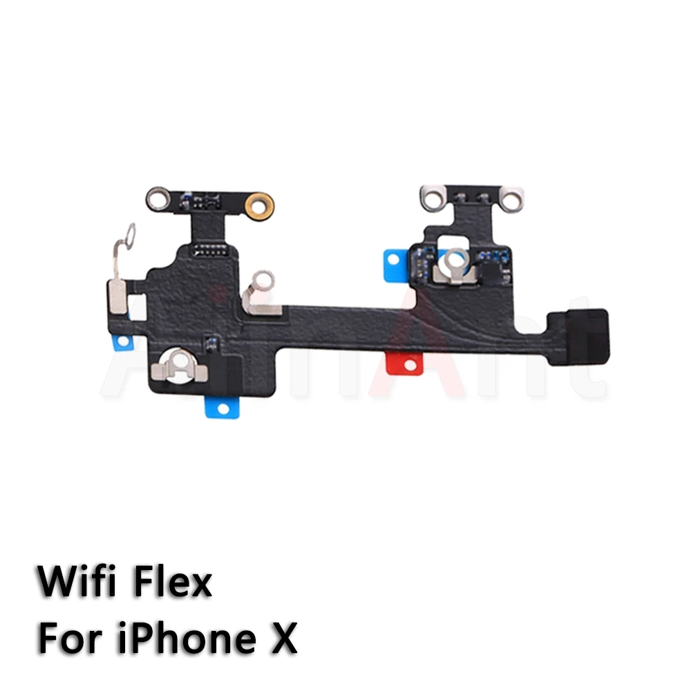 Оригинальная Wifi антенна Flex для iPhone X Xs Max XR Wifi Bluetooth NFC Wi-Fi gps сигнальная Антенна гибкий кабель Замена крышки - Цвет: X Wifi